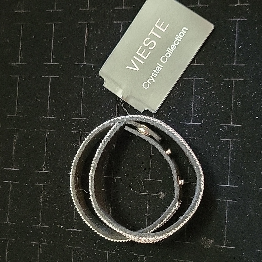 Nwot Vieste Versatil 3-Row Crystal Bracelet/Choker